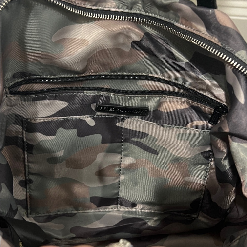 Rebecca Minkoff Camouflage Tote with Black Handles - Picture 6 of 7